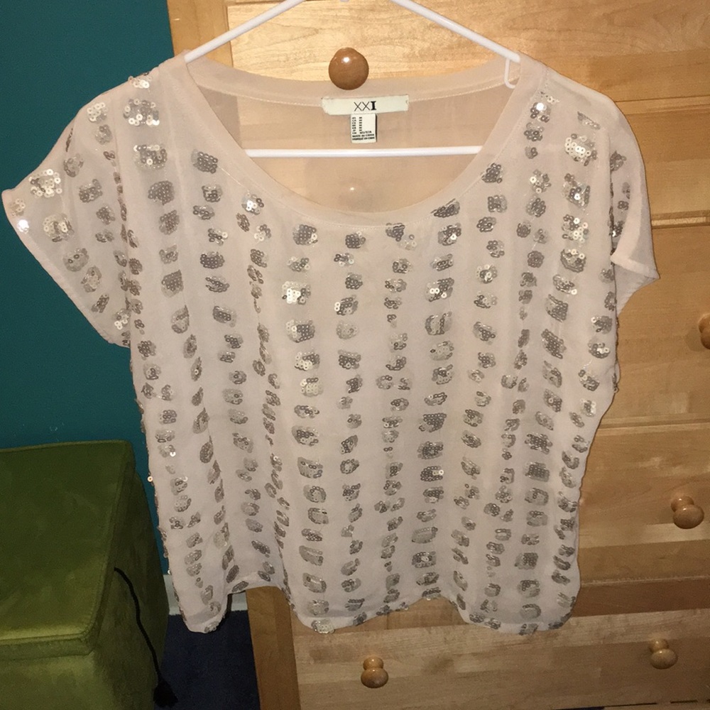 Sequin shirt